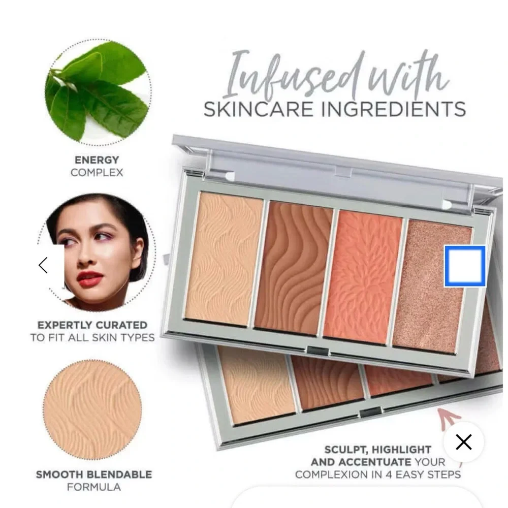 PUR 4-in-1 Skin-Perfecting Powders Face Palette